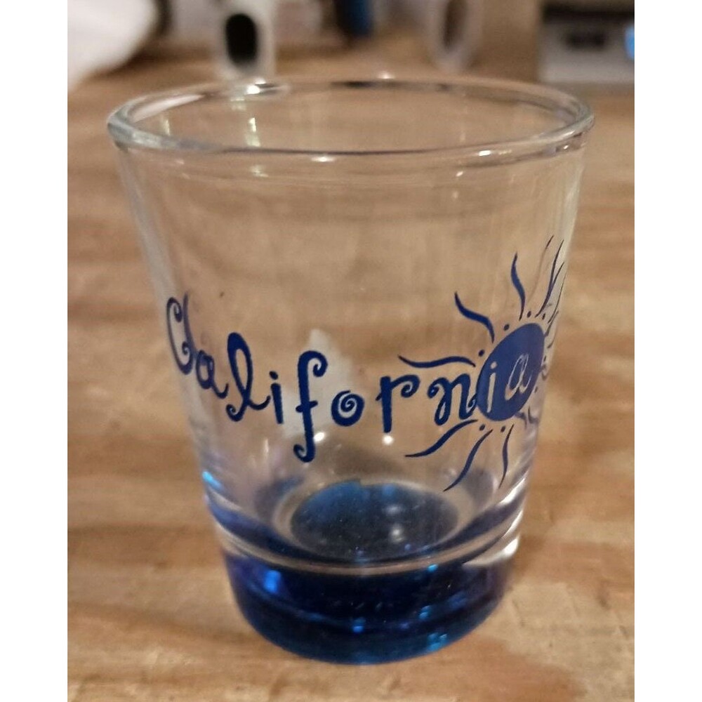 CALIFORNIA Shot Glass, Souvenir Shot Glasses, State Souvenir Glasses, #6